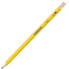 STAEDTLER MARS GMBH STD 13247C12A6TH - Staedtler Pre-sharpened No. 2 Pencils - 2HB Lead - Yellow Ba