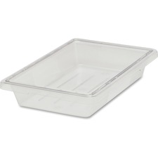 Rubbermaid RCP 3304CLECT - Rubbermaid Commercial 5-gallon Food Tote Box - - Poly - Dish
