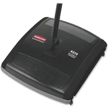 Rubbermaid RCP 421588BKCT — Rubbermaid Commercial Brushless Mechanical Sweeper - 7.50 Brush Face - 4 / Carton - Black