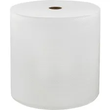 Solaris Paper SOL 46897 — LoCor Hard Wound Roll Towels - 1 Ply - 7 x 800 ft - White - Virgin Fiber - Embossed, Strong, Absorbent - For Washroom - 6 Rolls Per Carton - 6 / Carton