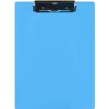 SAUNDERS MFG. CO., INC. SAU 21567 — Saunders Acrylic Clipboard - 0.50 Clip Capacity - 9 x 12 - Low-profile - Acrylic - Blue - 1 Each