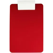 SAUNDERS MFG. CO., INC. SAU 21611 — Saunders Antimicrobial Clipboard - Low Profile - 8 1/2 x 11 - Red, White - 1 / Each