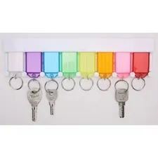 Sparco SPR 02880 — Sparco Wall Mount Key Rack - 8 x Key Tag - 2.8 Height x 10.5 Width0.5 Length - 1 / Set