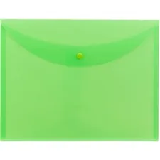 SMEAD MANUFACTURING CO. SMD 89683 — Smead Letter File Wallet - 8 1/2 x 11 - Polypropylene - Green - 10 / Box