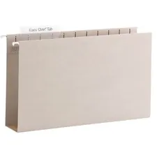 SMEAD MANUFACTURING CO. SMD 64341 — Smead TUFF 1/3 Tab Cut Legal Recycled Hanging Folder - 8 1/2 x 14 - 3 Expansion - Top Tab Location - Assorted Position Tab Position - Steel Gray - 18 / Box