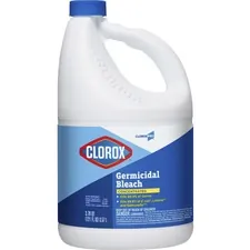 CLOROX CLO 30966 — Clorox Germicidal Bleach - Concentrate Liquid - 120.7 fl oz (3.8 quart) - 1 Each