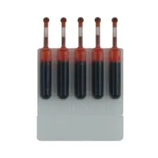 SHACHIHATA INC. U.S.A. XST 22011 — Xstamper Red Ink Refill System - 5 / Pack - Red Ink - 0.17 fl oz