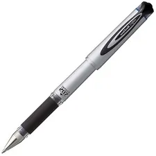 UNIBALL UBC 65801 — uni-ball 207 Gel Impact - Bold Pen Point - 1 mm Pen Point Size - Refillable - Blue Gel-based Ink - Silver Barrel - 12 / Dozen