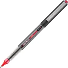 UNIBALL UBC 60117 — uni-ball Vision Rollerball Pens - Micro Pen Point - 0.5 mm Pen Point Size - Red - 12 / Dozen