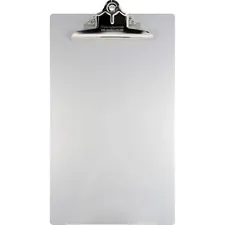 SAUNDERS MFG. CO., INC. SAU 22519 — Saunders Aluminum Round Corner Clipboards - 1 Clip Capacity - 8 1/2 x 14 - Clamp - Aluminum - Silver - 1 Each