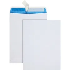 TOPS BUSINESS FORMS QUA 41415R — Quality Park Tinted Catalog Envelopes - Catalog - 9 Width x 12 Length - Flap - 1 / Box - White