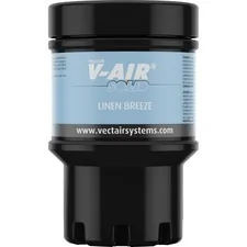 Vectair Systems Ltd VTS SOLIDLIN — Vectair Systems V-Air MVP Dispenser Fragrance Refill - Spray - 6000 ft? - Linen - 60 Day - 6 / Carton - Odor Neutralizer