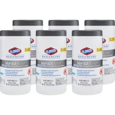 CLOROX CLO 31758CT — Clorox Healthcare VersaSure Disinfectant Wipes - Ready-To-Use 6.75 Width x 8 Length - 150 / Carton - 6 / Case - White