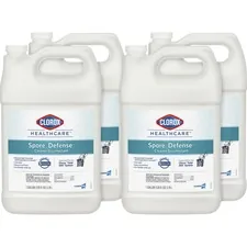 CLOROX CLO 32122CT — Clorox Healthcare Spore10 Defense Cleaner Disinfectant - Ready-To-Use Liquid - 128 fl oz (4 quart) - Bottle - 4 / Carton - White