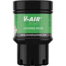 Vectair Systems Ltd VTS SOLIDMEL — Vectair Systems V-Air MVP Dispenser Fragrance Refill - Spray - 6000 ft? - Cucumber Melon - 60 Day - 6 / Carton - Odor Neutralizer
