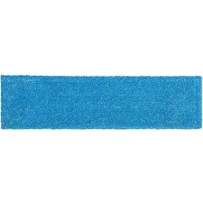 Rubbermaid RCP 2132427CT — Rubbermaid Commercial Adaptable Flat Mop Microfiber Pad - 19.5 Length x 5.5 Depth - MicroFiber - Blue