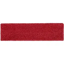 Rubbermaid RCP 2132423CT — Rubbermaid Commercial Adaptable Flat Mop Microfiber Pad - 19.5 Length x 5.5 Depth - MicroFiber - Red