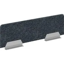 HON COMPANY HON VDS1348Y4PR6 — HON Front Above Desktop PET Screen - 46 Width x 13 Depth - Gray - 1 / Each