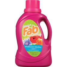 US NONWOVENS CORP PBC FABBB35 - Fab Liquid Laundry Detergent - Liquid - 60 fl oz (1.9 quart)