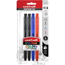 UNIBALL UBC 70302 — uni-ball Spectrum Gel Pen - 0.7 mm Pen Point Size - Multi Gel-based Ink - 4 / Pack