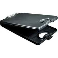 SAUNDERS MFG. CO., INC. SAU 00533 — Saunders Deskmate II Portable Desktop - 0.50 Clip Capacity - Storage for Stationary - Bottom Opening - 10 x 16 - Low-profile - Polypropylene - Black - 1 Each