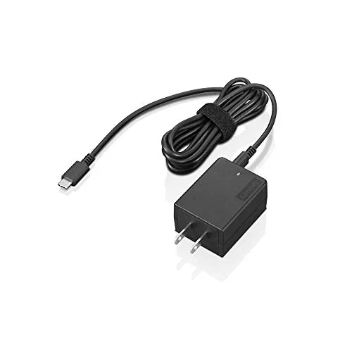 Logitech 4X20V07881 - Lenovo 45W USB-C Power Adapter for Laptops and Devices