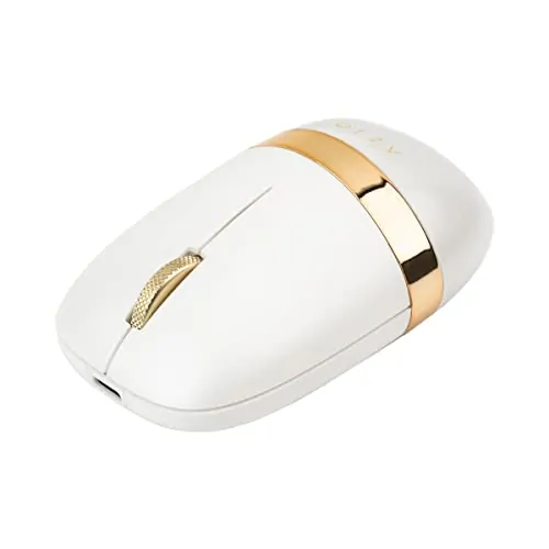 AZIO IM103 — IZO Wireless Optical Mouse - Bluetooth, RF, USB, White