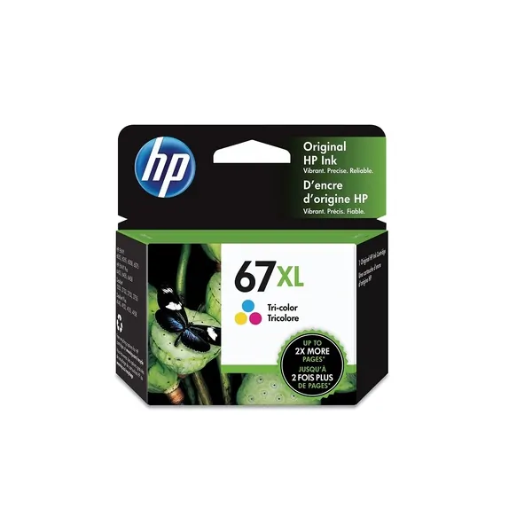 HP HEW3YM58AN — HP 67XL High Yield Tri-Color Ink Cartridge Tri-Color 3YM58AN#140