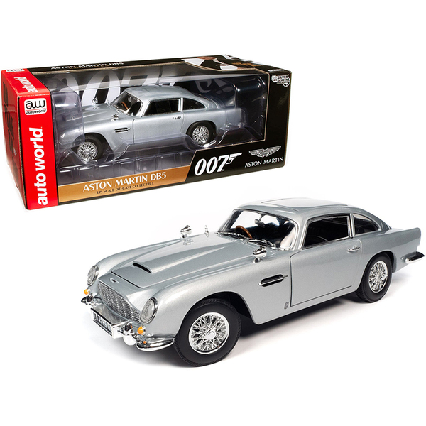 Autoworld AWSS131 - Aston Martin DB5 Coupe RHD (Right Hand Drive) Silver Birch M
