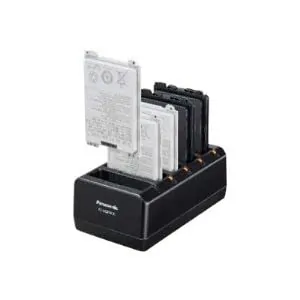 PANASONIC FZ-VCBN131M — 5-BAY DESKTOP BATTERY CHARGER FOR FZ-N1, FZ-F1 WITH 110W POWER SUPPLY AND AC COR