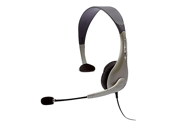 Cyber Acoustics AC-840 — Mono USB Headset with Noise Cancelling Microphone
