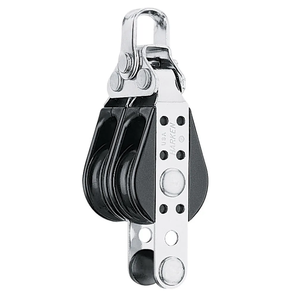 Harken 085 — Harken 29mm Double Bullet Block w/Becket