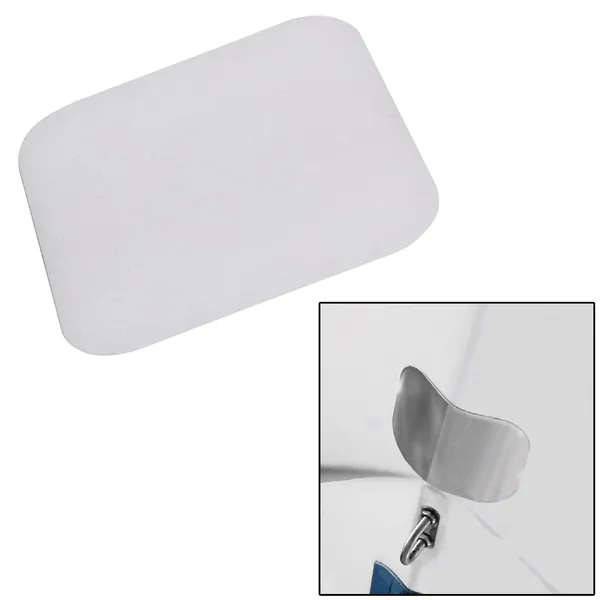 Megaware 2637 — Megaware ScuffBuster™ Standard - 5.75" x 4.5" - Solid Bowguard - 22G - Stainless Steel