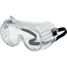 MCR SAFETY MCS 2220 — Crews Economy Safety Goggles - Flying Particle, Impact, Debris, Ultraviolet Protection - Polycarbonate Lens, Polyvinyl Chloride (PVC) Body - Clear - 1 Each