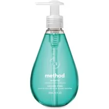 METHOD PRODUCTS INC. MTH 00379 — Method Waterfall Natural Gel Hand Wash - Waterfall Scent - 12 fl oz (354.9 mL) - Hand - Aqua - Paraben-free, Phosphate-free, Triclosan-free - 1 Each