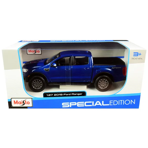 Maisto 31521or — Maisto 1/27 Diecast 2019 Ford Ranger FX4 - Copper Orange