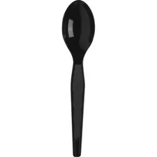 GEORGIA PACIFIC DXE TH517 — Dixie Heavyweight Disposable Teaspoons by GP Pro - 1000/Carton - 1 x Teaspoon - Plastic - Black