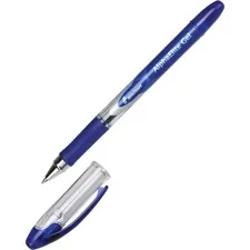 National Industries For the Blind 7520015005212 — SKILCRAFT Alpha Elite Gel Pen - Medium Pen Point - Blue Gel-based Ink - Clear Barrel - 12 / Dozen