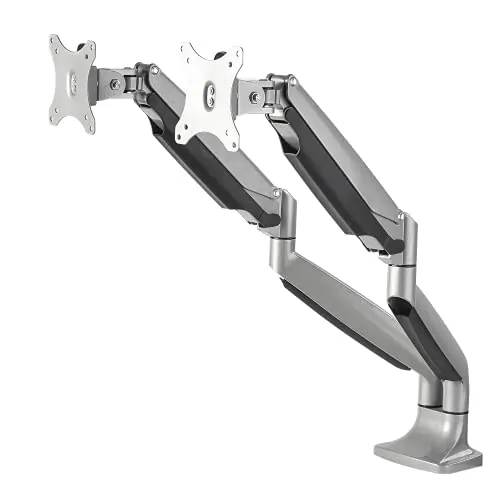 Siig CE-MT2E12-S1 — FULL MOTION FLEXIBILITY GAS SPRING ASSISTED, FULLMOTION DESKTOP MOUNT WITH ARTIC