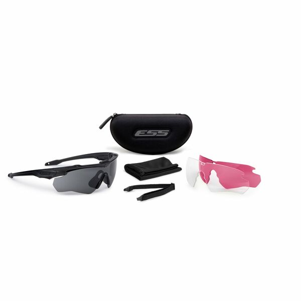 ESS Eyewear EE9032-21 - ESS Crossblade Standard Smoke Grey Clear