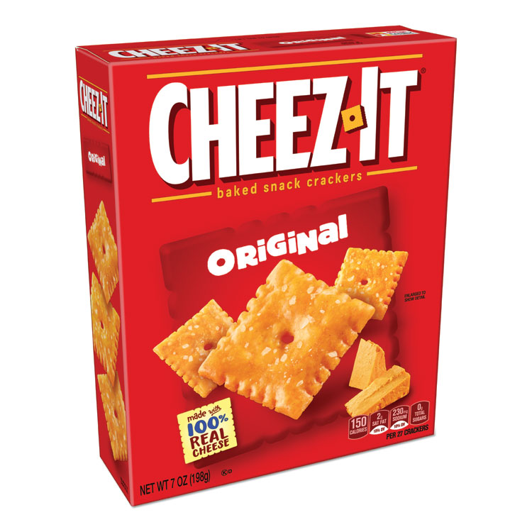 KELLOGG'S 2410010201 - FOOD,CHEEZ-IT CRACKERS BG
