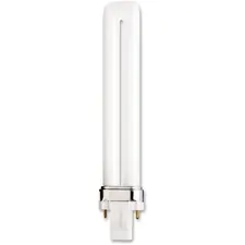 Satco Products Inc SDN S8310 — Satco 13-watt Pin-based Compact Fluorescent Bulb - 13 W - T4 Size - Soft White Light Color - GX23 Base - 12000 Hour - 4400.3°F (2426.8°C) Color Temperature - 82 CRI - Energy Saver - 1 Each