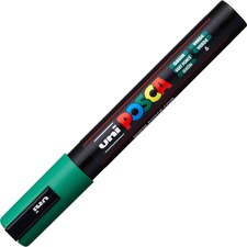 UNIBALL UBC PC5MGREEN - uni-ball Posca Paint Marker - Medium Marker Point - Green Wa