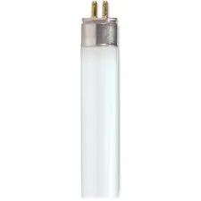 Satco Products Inc SDN S8144 — Satco T5 54-watt 3500K Fluorescent Tube - 54 W - T5 Size - Neutral White Light Color - G5 Base - 24000 Hour - 5840.3°F (3226.8°C) Color Temperature - 85 CRI - 40 / Carton