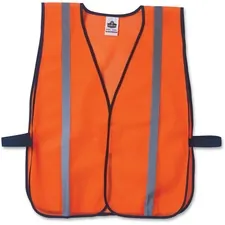 Tenacious Holdings Inc EGO 20030 — GloWear Orange Standard Vest - High Visibility, Comfortable, Machine Washable, Reusable, Breathable, Hook & Loop Closure, Reflective - Fabric, Polyester Mesh - Orange - 1 / Each