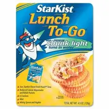 StarKist Co SKI DEL495430 — StarKist Lunch To-Go Tuna Kit - Low Calorie - 1 - 4.50 oz - 12 / Carton