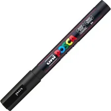 UNIBALL UBC PC3MBLACK - uni-ball Posca Paint Marker - Fine Marker Point - Black Wate