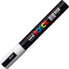 UNIBALL UBC PC5MWHITE - uni-ball Posca Paint Marker - Medium Marker Point - White Wa