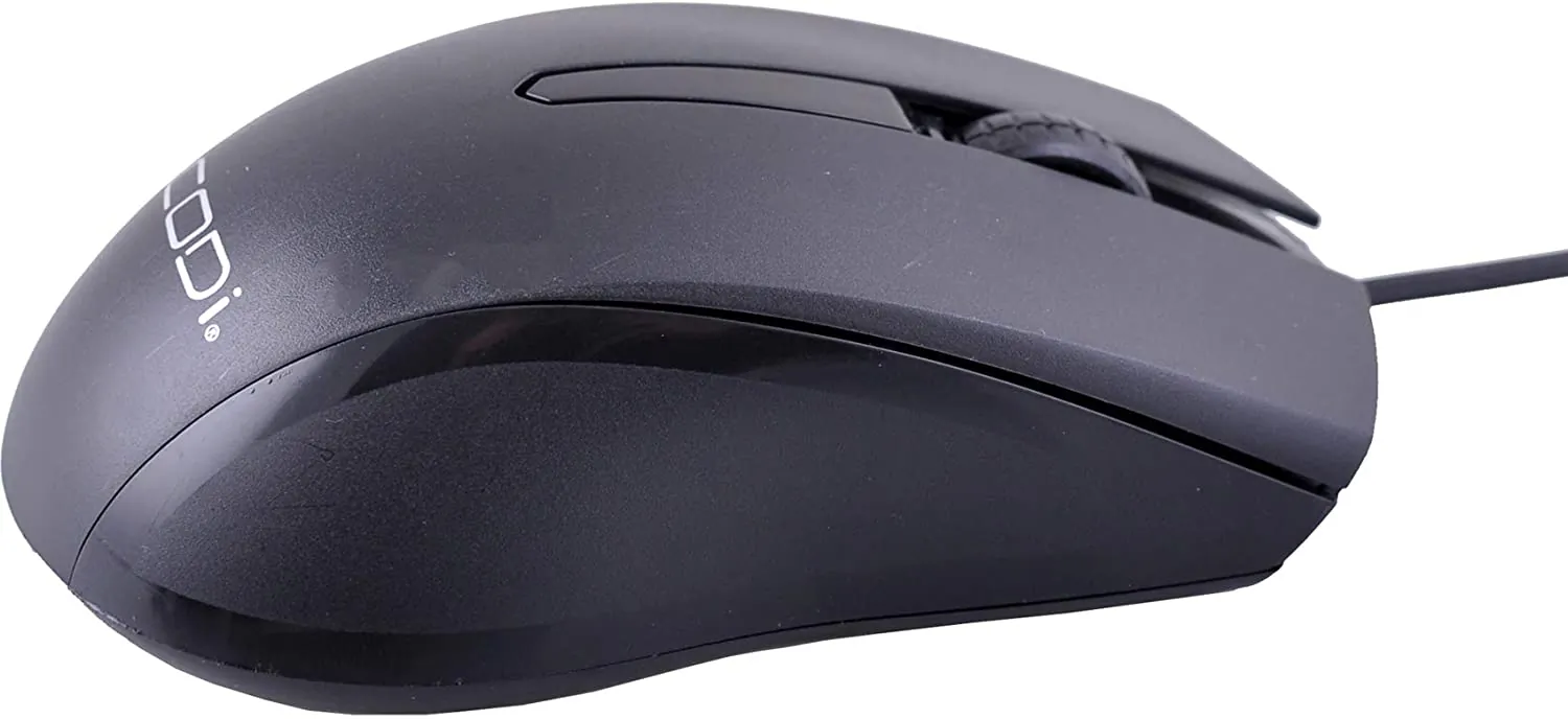 CODi A05017 — High Precision Wired USB Optical Mouse with Mac Compatibility