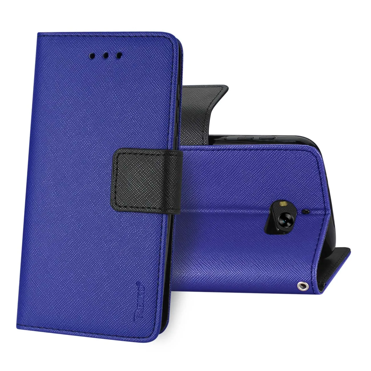 COOLPAD FC22-CLPDFTNV - REIKO COOLPAD DEFIANT 3-IN-1 WALLET CASE IN NAVY